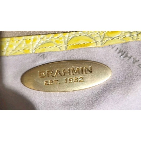 Brahmin Jackie Hobo Olive Green Melbourne Genuine Leather Shoulder Handbag [450] - Picture 4 of 13